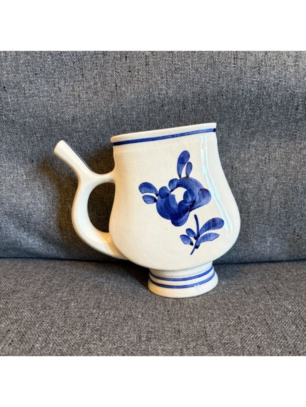 Karlovy Vary Czech Spa Drinking Cup with Straw Handle - Picture 3 of 5